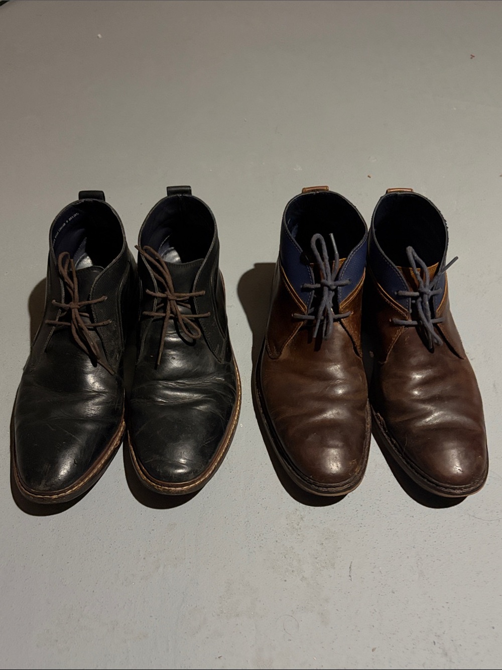 2-pack bundle - Cole Haan Colton Leather Chukka Boots - Men’s 9.5